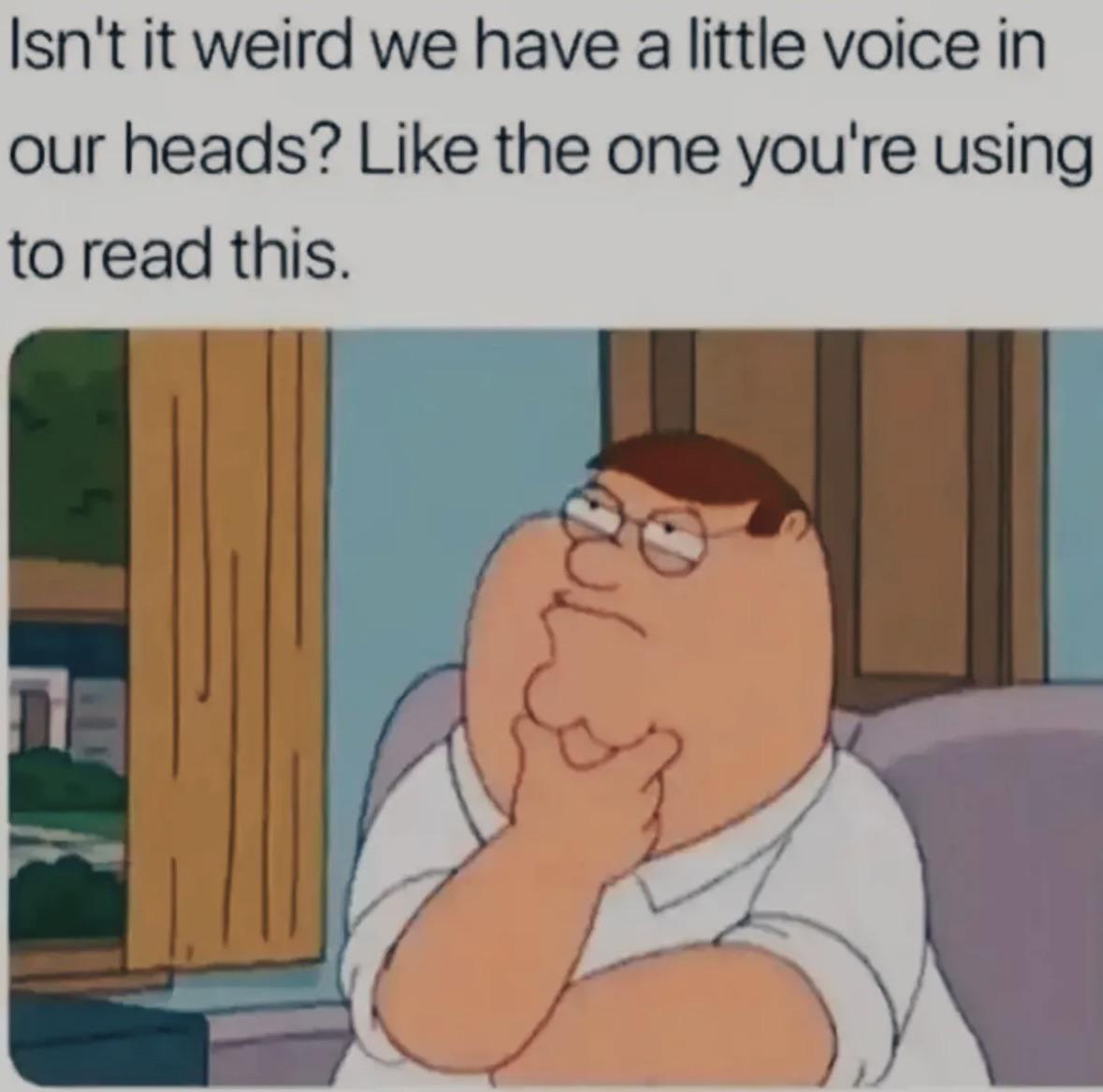 xvxx9's tweet photo. This meme just hits different today! 😅 It's so true, isn't it? That little voice in our heads is always there, narrating everything. What's your inner monologue saying right now? 🤔 #InnerThoughts #BrainDump #MemeLife https://t.co/R1oRBlybty