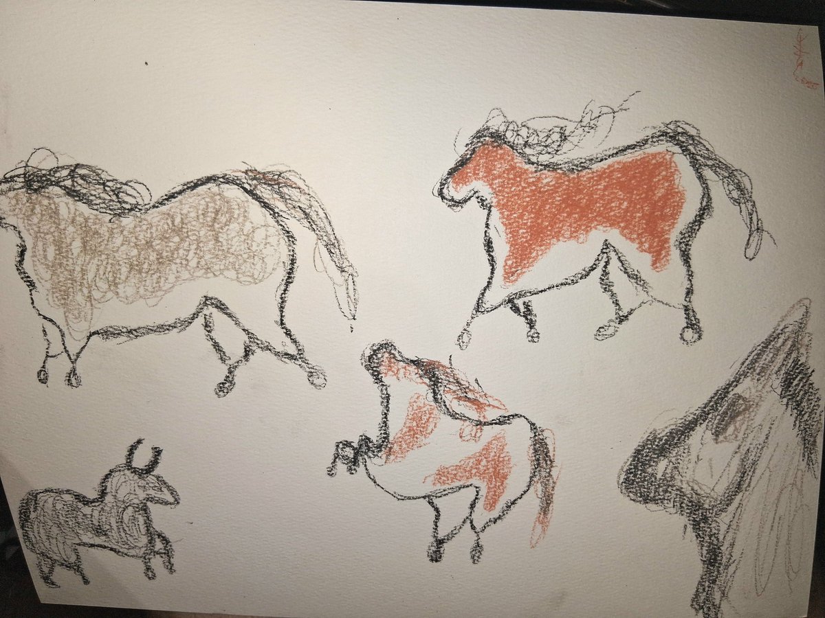 HELLSWEEPVEEP's tweet photo. Cave hooves. Eventually get a few Neolithic horseys tatted on me lel. https://t.co/cWYaadgjIs
