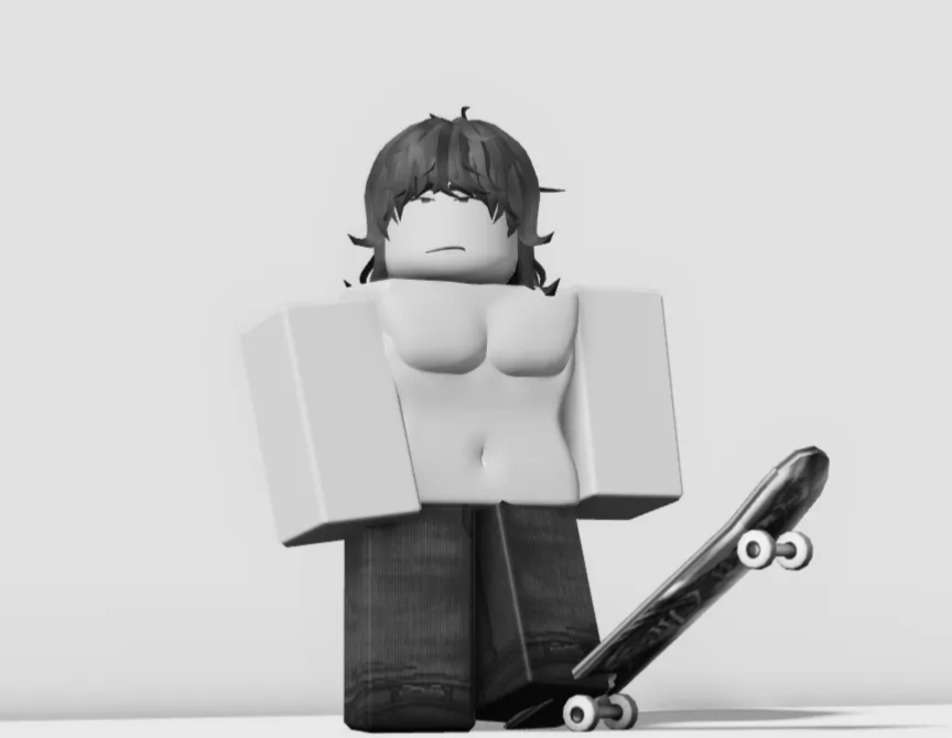 composment1s's tweet photo. it's not just about gooning, but also the noble art of skateboarding.

this one might be SFW, everybody.. Sorry!
#robloxartㅤ #roblox https://t.co/O20Hdl2Qnc