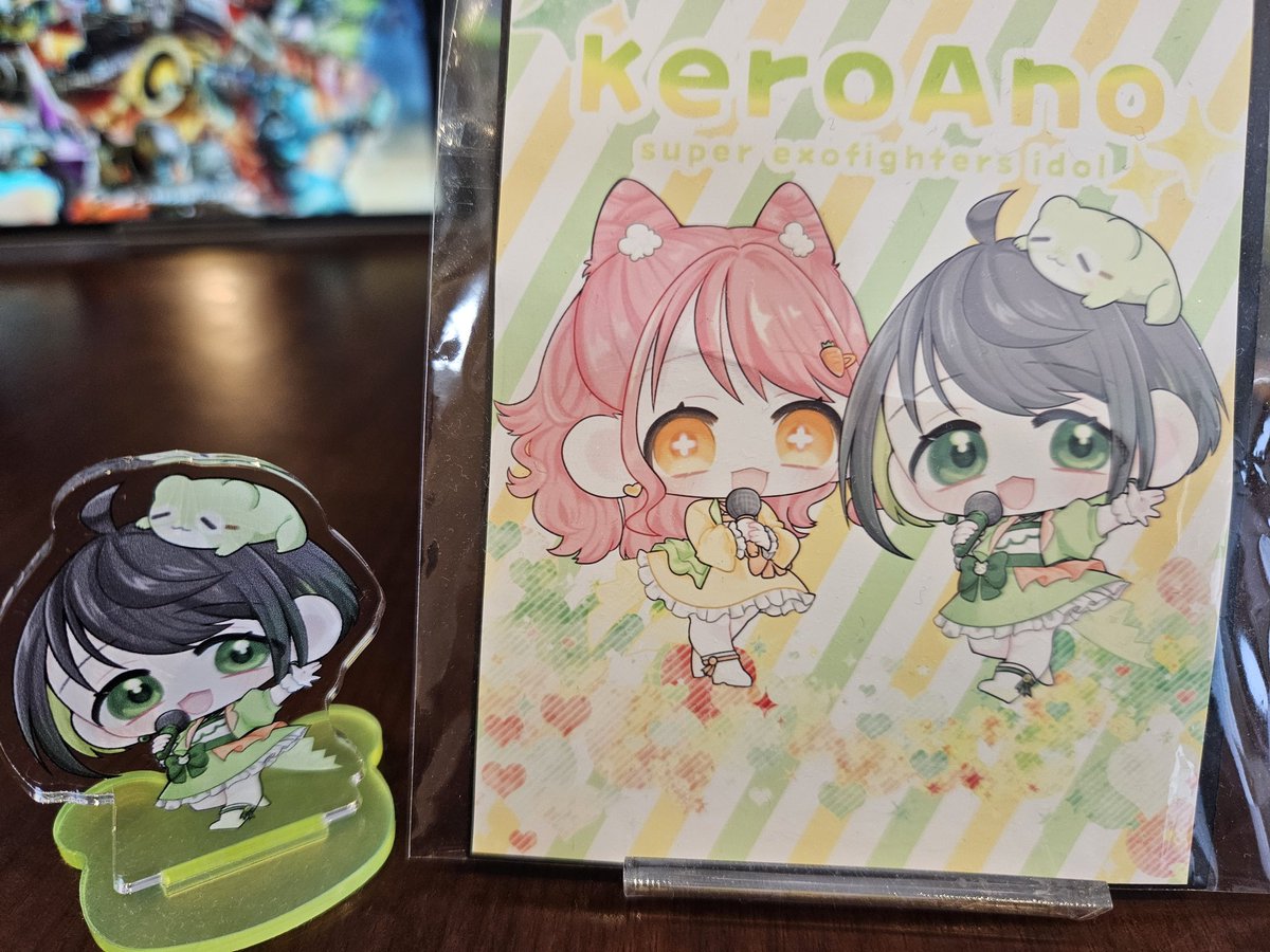 frog_kero2rin's tweet photo. リビングの一番目をやるところにこれを飾ってて、目をやるたびにニッコリするから、わたしの毎日は笑顔で溢れています。
あのんさんありがとう😊 https://t.co/Kq25ApCaqN