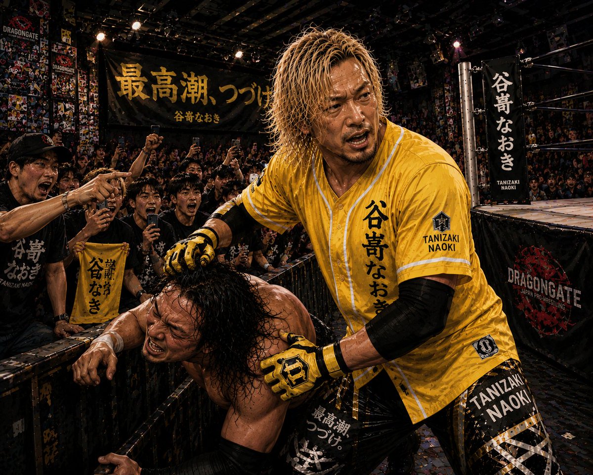 tanizakinaoki's tweet photo. ダブプロレスの本領とダブプロレスが一番体感出来るYogiboまであと1ヶ月とちょい

感じてくれますか？

しれっと発表されてる出場選手、出演アーティストにも注目を！

DMにてチケット承り！

#ダブプロレス
7/22(水)なんばYogiboメタヴァリィ
18時/19時
総立見¥6,000
U-20¥3,000
別途ドリンク代¥600 https://t.co/Db99XkCv0l
