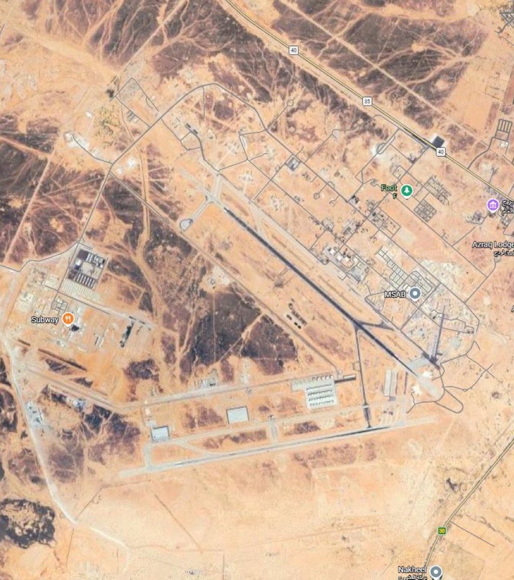 rkmtimes's tweet photo. JUST IN🇮🇷❌🇯🇴🔥 Iran says, it has struck one of largest US Muwaffaq Salti Air Base in Jordan with a medium-range ballistic missiles. 

🚨U.S. failed to intercept Iranian missiles heading toward Israel and Jordan. https://t.co/d95xU1KH8M