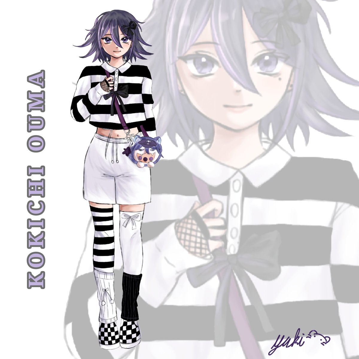 Kokichiii310's tweet photo. @saik0_thebest I finally drew it!! Here it is, hehe, i hope you like it❤️‍🩹 https://t.co/rr4IuHUJtc