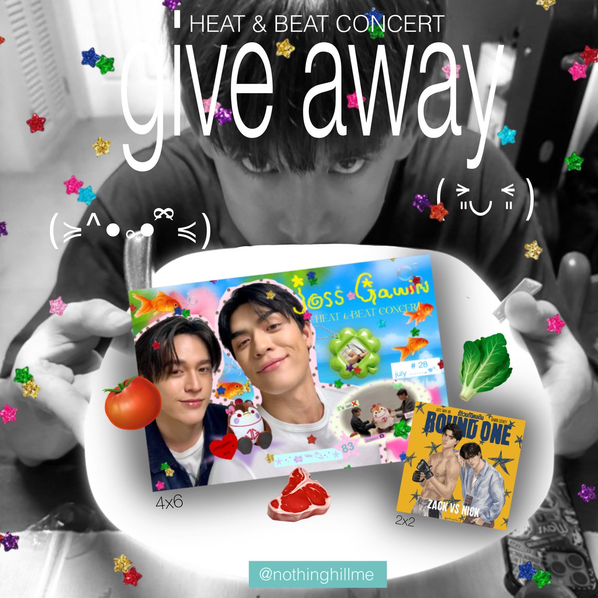 nothinghillme's tweet photo. ★ จive awæy #JossGawinConcert ★
  𓏔 0nly 50ea.
  𓏔 date: 28/07/26
  𓏔 time: ᵀᴮᴬ
  𓏔 pls kindly rt 👩‍❤️‍💋‍👩

✴︎︎ —— โปรดมารับกอวจากอินโทเวิดคนนี้หน่อยนะคับ เเจกทีไรไม่เคยหมด🥹♥️ 💭𓈒 

#JossGawin #จอสกวิน https://t.co/KNsOr7Hqxz