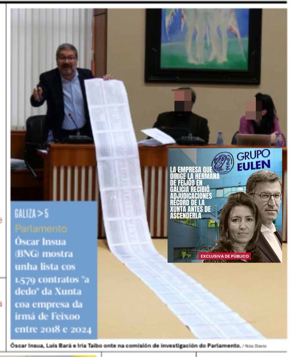 MonchoGallecia's tweet photo. 🗣 Que #Feixoo fala de PRINCÍPIOS💰😂
Contratos menores @ppdegalicia https://t.co/gs29f56MMg