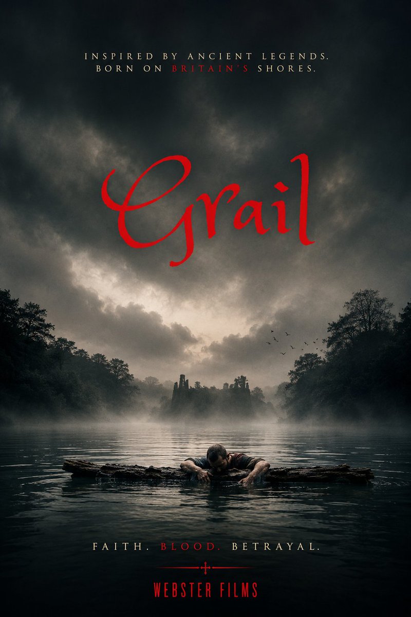 websterfilms's tweet photo. Journey back to an older Britain where myth, prophecy, tribal warfare and the legend of the Grail collide.

Watch the trailer for GRAIL:

https://t.co/341aOhm032

#TheOdyssey #ChristopherNolan #Excalibur #KingArthur #Merlin #HolyGrail #FantasyFilms #MovieTrailer https://t.co/ffiw10k5HB