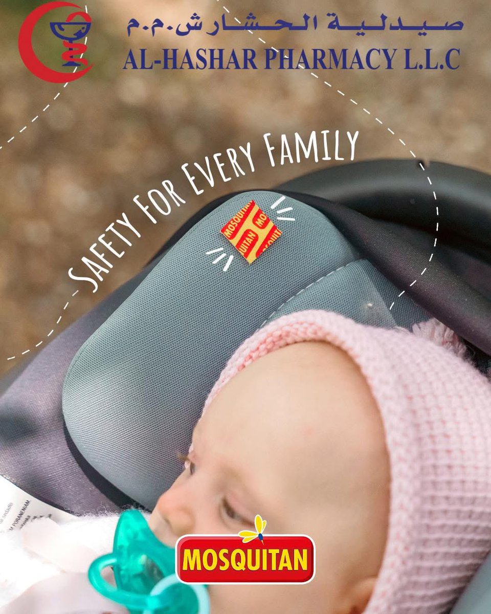 alhasharpharma's tweet photo. 🦟 Protect Every Journey, Protect Every Family 💙

Little moments deserve big protection. Keep your loved ones safe from mosquitoes with Mosquitan — a simple way to enjoy peace of mind wherever you go. Because family safety always comes first. 👶✨ https://t.co/SnH498w701