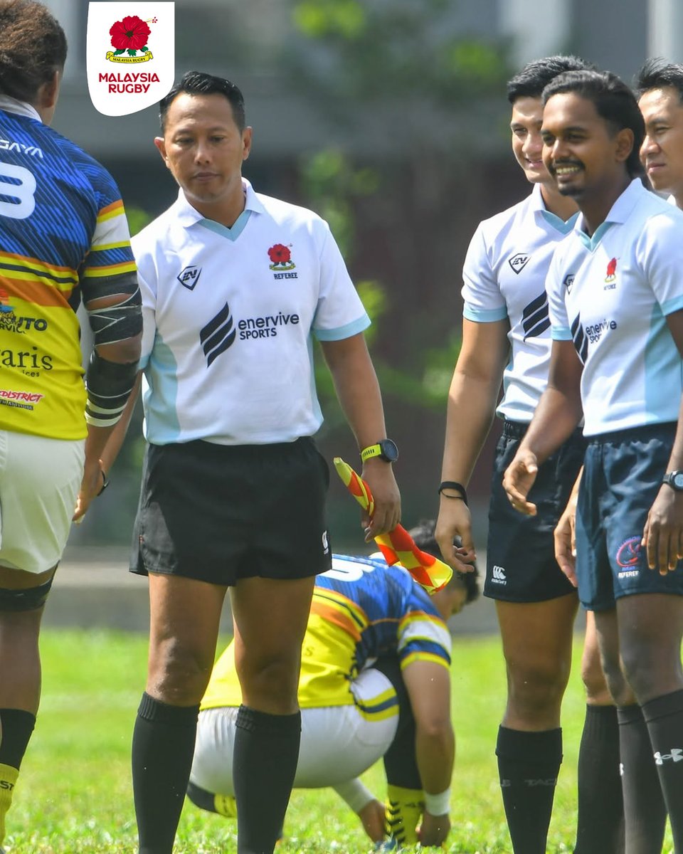 MRugbyOfficial's tweet photo. Bring the energy
Keep the respect
Passion is welcome
Abuse is not
We are heading into the Piala Agong's quarter final
#matchofficials
#malaysiarugby
#mru
#enervive https://t.co/74mBbi98pu