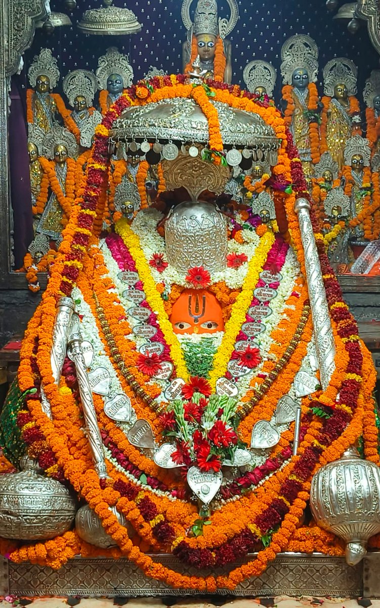 mrajudasayodhya's tweet photo. 🌺🌻🌻
*#श्री_हनुमान_जी_महाराज जी की प्रातः कालीन शुभ मंगला श्रृंगार आरती दर्शन*🌺 _*#श्री_हनुमानगढ़ी_अयोध्याधामजी।।*_ 🌺🌻 दिनांक~ 10/06/2026 🌻 दिन बुधवार 🌺 श्री हनुमान जी महाराज सबके सकल मनोरथ सिद्ध करें।।🌺🌻
     🌺जय बजरंगबली।🌺
*┈┉┅━❀꧁ω❍ω꧂❀━┅┉┈* https://t.co/u5aPUSXB3H