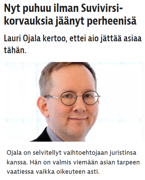 pa_ave's tweet photo. Tällainen vetää melko sanattomaksi. 
"Hän on valmis viemään asian tarpeen vaatiessa vaikka oikeuteen asti". Tarpeen vaatiessa = jos kaupunki ei maksa, eikös tämä kuulosta uhkaukselta, kiristykseltä jopa?
Uskomaton tyyppi, "kaikkea se leipä elättääkin" sanoisi edesmennyt mummoni satavarmasti tästä.