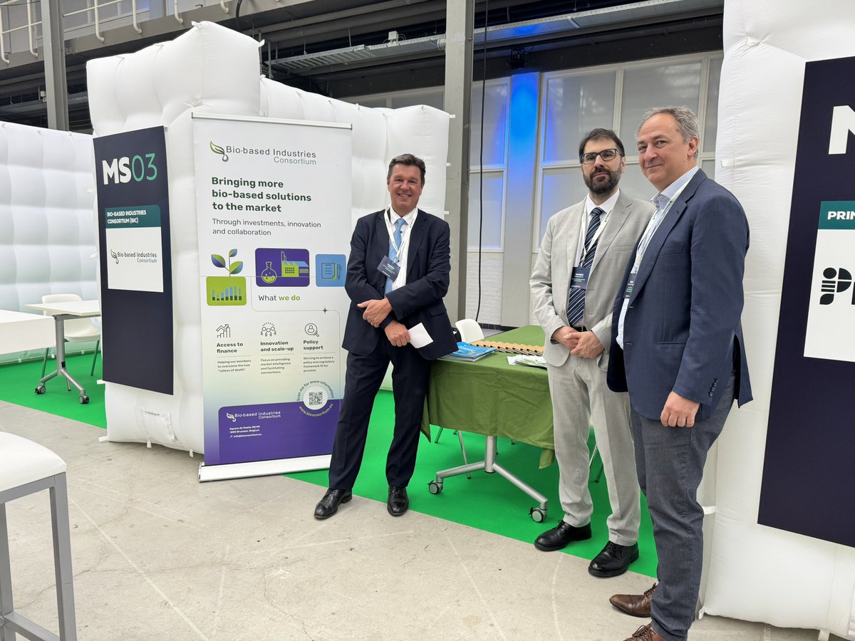 biconsortium's tweet photo. Joining forces with @CBE_JU at @Bio_Markets Bio Innovations event today. Let’s take Europe’s bioeconomy to the next level with finance, funding &amp;  connections that help businesses to scale up! https://t.co/hGCe5oANia