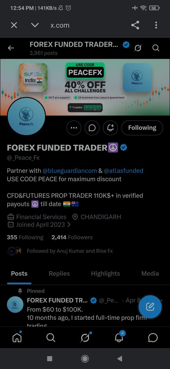 GamingKesh21482's tweet photo. @risers343 @toxic_traderr @_Peace_Fx @NovaXTrade @Deva_0705 @HOLATOJ @justTbeginning 
Free 1k 
repost+ tagging done https://t.co/1wbL6x9sRI