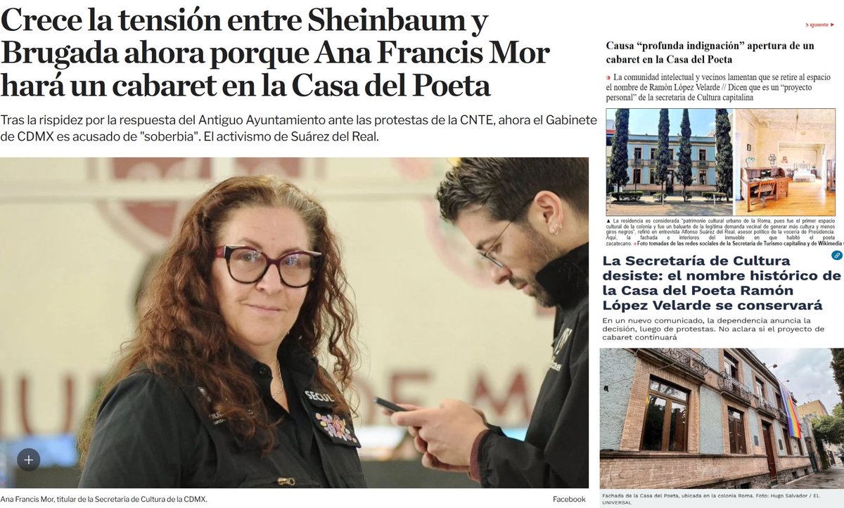 ChicShion's tweet photo. El desgobierno d Clara Brugada sigue d ocurrencia en ocurrencia,ahora si c metió Sheinbaum

Y no me cansare de decir cual es la raíz xq muchos intervinieron y hoy se hacen pendejos: el fraude en la interna para imponer a Clara xq cómo q el "pueblo ignorante"prefirió a un policía! https://t.co/LBHN6ZXQHZ