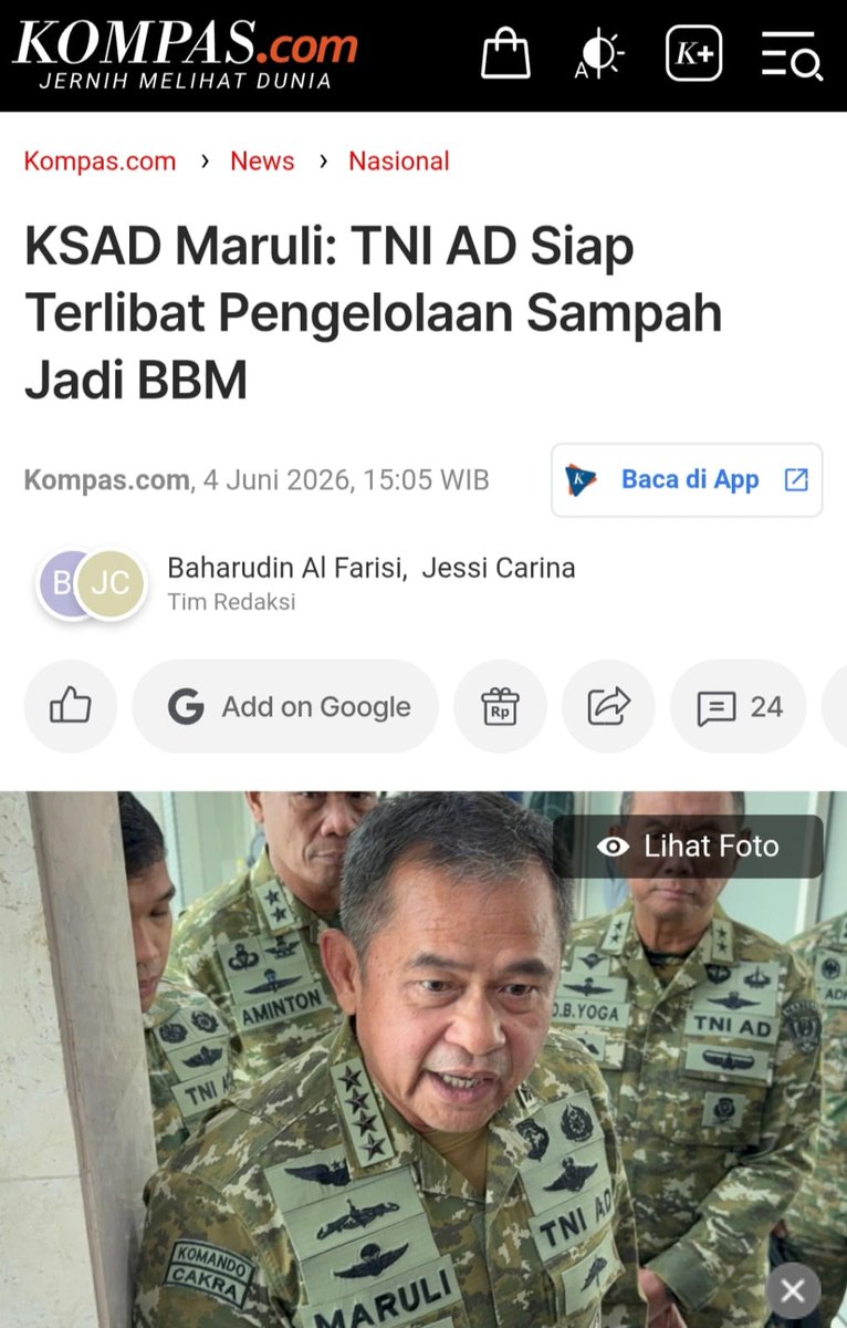 akinoyokoooo's tweet photo. Saat Angkatan Bersenjata membuat jembatan di daerah terpencil, itu bukan hanya fisik melainkan pula pertanda eksistensi negara.
Bersatu Dalam Kerja https://t.co/BneXz3CYrG
