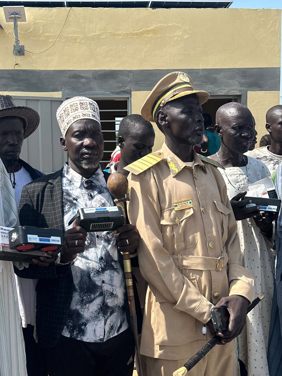 SudanToch's tweet photo. 🎉Exciting news! The Kongkoc Radio Repeater Station (100.4 FM) launched in Romic, Tonj East County, South Sudan, is a vital step toward peace, stability &amp; community resilience. Thanks to TOCH, partners &amp; RSRTF donors for making this possible! 🌍✌️ #CommunityVoices #Peacebuilding https://t.co/hcliPhFo1A