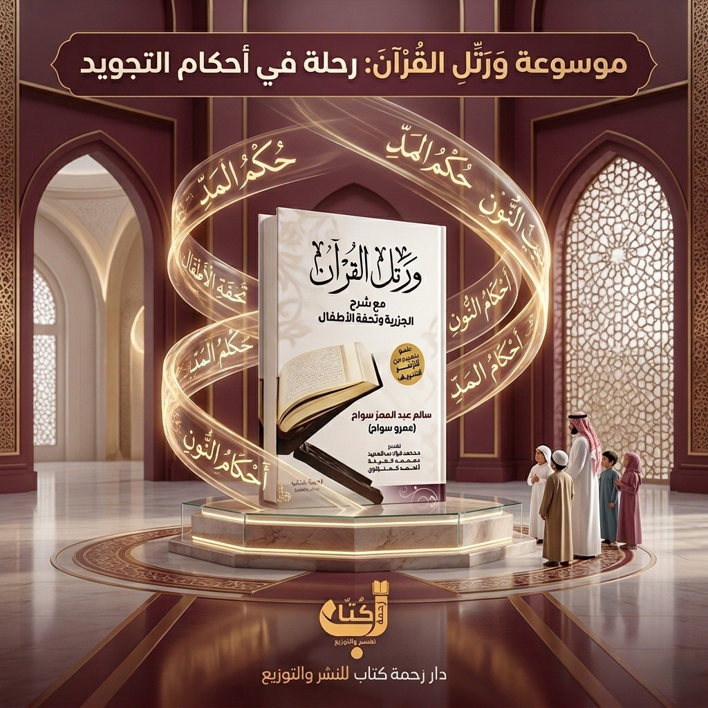 za7metkottab's tweet photo. كتاب يشرح أحكام تلاوة القرآن الكريم باعتمادٍ من الأزهر الشريف وتقديم أهل العلم بالتخصص بالإضافة إلى شرح متني تحفة الأطفال والجزرية وهي أبيات شعرية تصف أحكام تلاوة القرآن الكريم. 

ورتل القرآن مع شرح الجزرية وتحفة الأطفال
- سالم عبدالمعز سواح https://t.co/KXAe9Puuks
