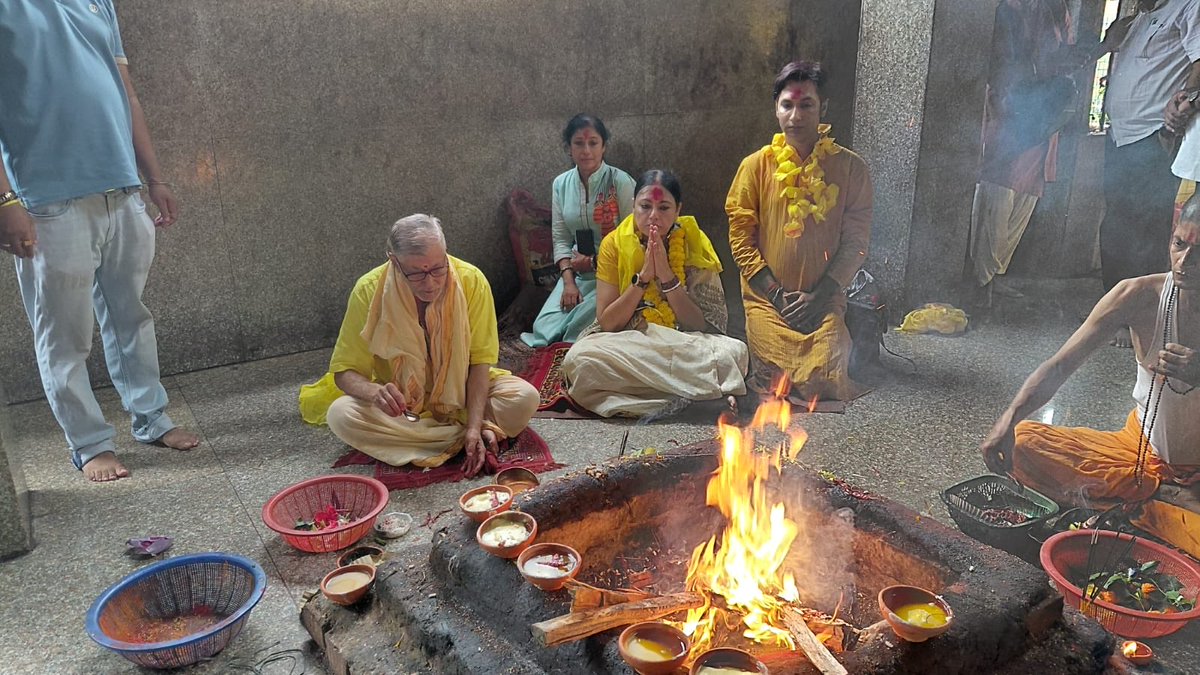 paulagnimitra1's tweet photo. Today, I had the privilege of offering prayers at the sacred Kamakhya Temple in Guwahati for the good health, long life, and continued strength of service of India's illustrious Prime Minister, Shri @narendramodi Ji 

As he completes 12 remarkable years as Prime Minister, marking a historic milestone in India's democratic journey, I extend my heartfelt congratulations to him. Under his visionary leadership, India has witnessed transformative progress across infrastructure, economic growth, social welfare, digital innovation, and global diplomacy, inspiring millions of citizens with the resolve of a New India.

I prayed to Maa Kamakhya to bless him with continued wisdom, courage, and unwavering determination so that he may keep serving the nation with the same dedication and commitment. May his leadership continue to guide India towards greater prosperity, self-reliance, and the realization of the dream of a Viksit Bharat.

#NarendraModi #ModiJi #12YearsOfModiGovernment #ViksitBharat #KamakhyaTemple