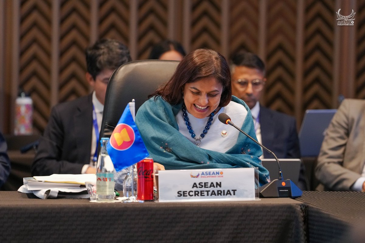 ASEAN's tweet photo. The East Asia Summit (EAS) Senior Officials’ Meeting took place on 9 June 2026, in Manila, Philippines, attended by EAS Senior Officials and the Deputy Secretary-General of ASEAN for ASEAN Political-Security Community. The Meeting reviewed the progress of EAS cooperation through the implementation of the EAS Plan of Action (2024-2028) and exchanged views on regional and international developments. The Meeting also discussed preparations for the 16th EAS Foreign Ministers’ Meeting in July 2026 and the 21st East Asia Summit in November 2026.

Photo credit: ASEAN NOC