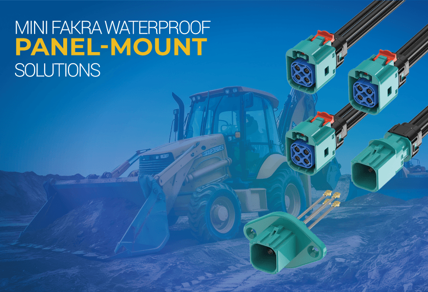 AttendConnector's tweet photo. Sealed RF connectivity for harsh environments.
ATTEND Mini FAKRA Waterproof Panel-Mount Solutions support IP67 protection for external cameras, antennas, and sensors.
https://t.co/U7b7wF5f3w
#MiniFAKRA #IP67 #RFConnectivity #VisionAI https://t.co/8RP6w1zbgj