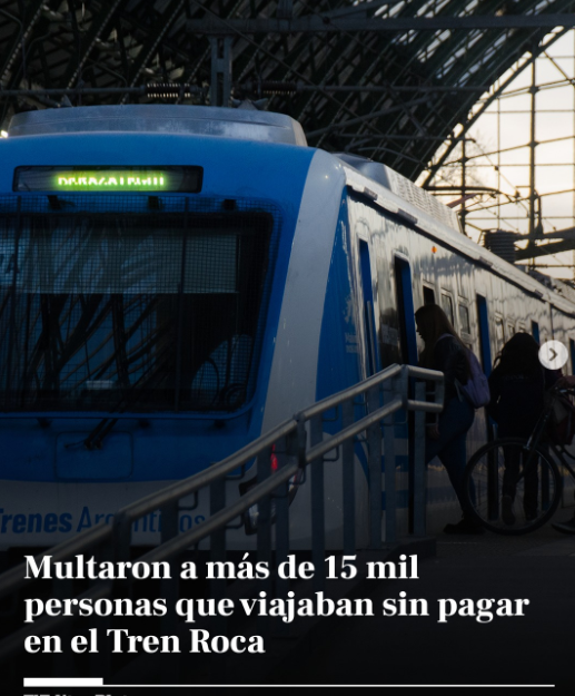 Tv_Libertaria's tweet photo. 💰MULTAS POR "SALTAR EL MOLINETE" EN EL TREN

➡️BANCÁS LA INICIATIVA⁉️ https://t.co/ugNO0AcFmO