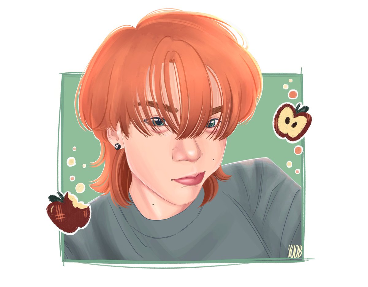 yoobtime's tweet photo. 🍎Drew my junieeee🍏 https://t.co/9ifp8su2v4