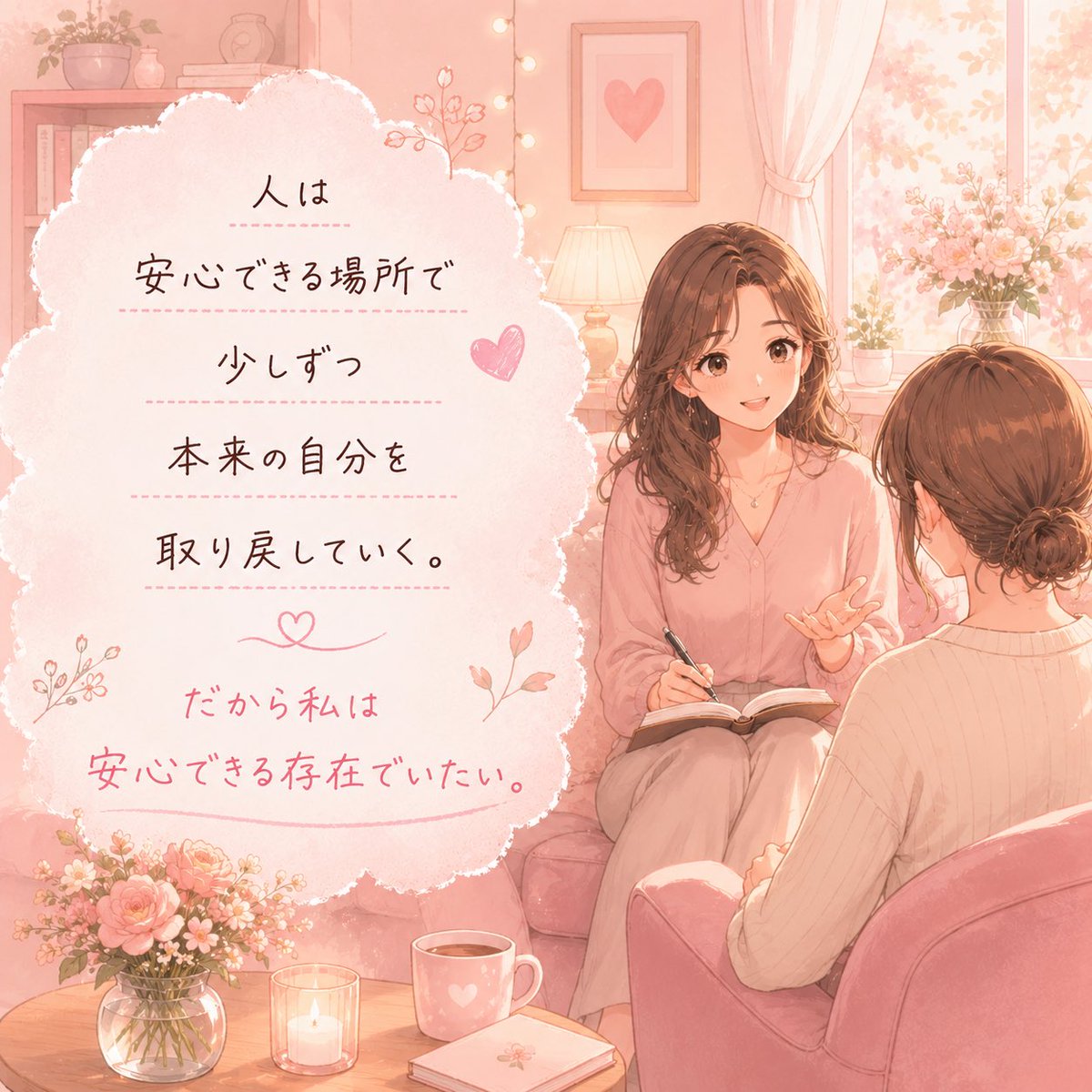 supitzkitty's tweet photo. 人は 安心できる場所で 少しずつ 本来の自分を 取り戻していく。
 だから私は 安心できる存在でいたい。

#wellbeing #秘書 #コーチング https://t.co/VEhpiVHYDe