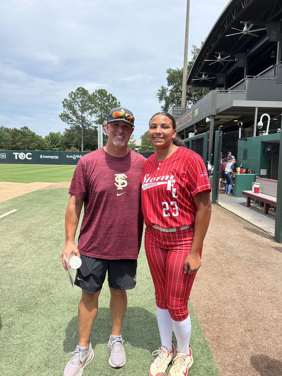 SkylarColas's tweet photo. Great experience at the FSU camp today. Learned a lot, competed, and had fun doing what I love. Thank you to the coaches for the opportunity! @Coach_Alameda @CoachElCooper @TCam_FSUSB @FSU_CoachWilson @KaleighRafter https://t.co/XLzqcANeMt