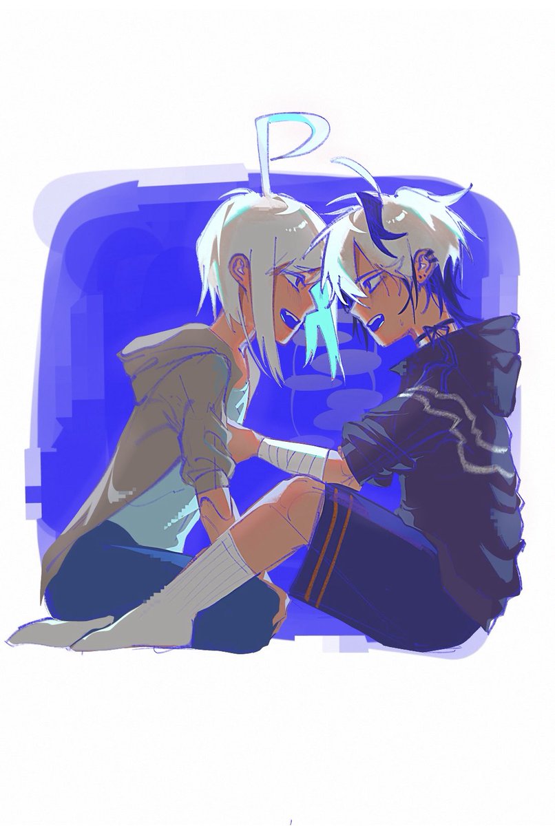 floweringlark's tweet photo. just made some bullshitttt #flopiko 
side profiles are so hard to draw https://t.co/ANfFRxrLD5