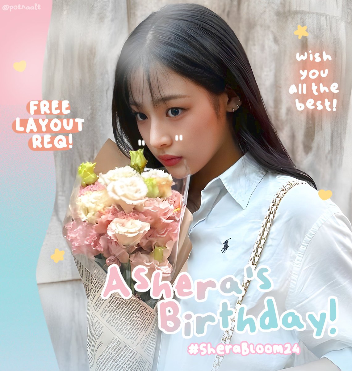 potraait's tweet photo. help repost, thank you! 🧸

haiii hari ini (10/06) aku ada 4 SLOT FREE LAYOUT katalog subies &amp; blushie dalam rangka ulang tahun kak Ashera (@liklium) yeay! #SheraBloom24 🌷🦋⭐

🧁 : by reply
🍡 : sekarang — 21.00 wib

— { cek alt for rules yaa♡ }
#bealanja https://t.co/Sglsl80NAV