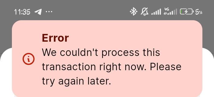 CryptozKing's tweet photo. @nombahq I can't do a transfer, what is the problem? https://t.co/fdg8HpIn8j