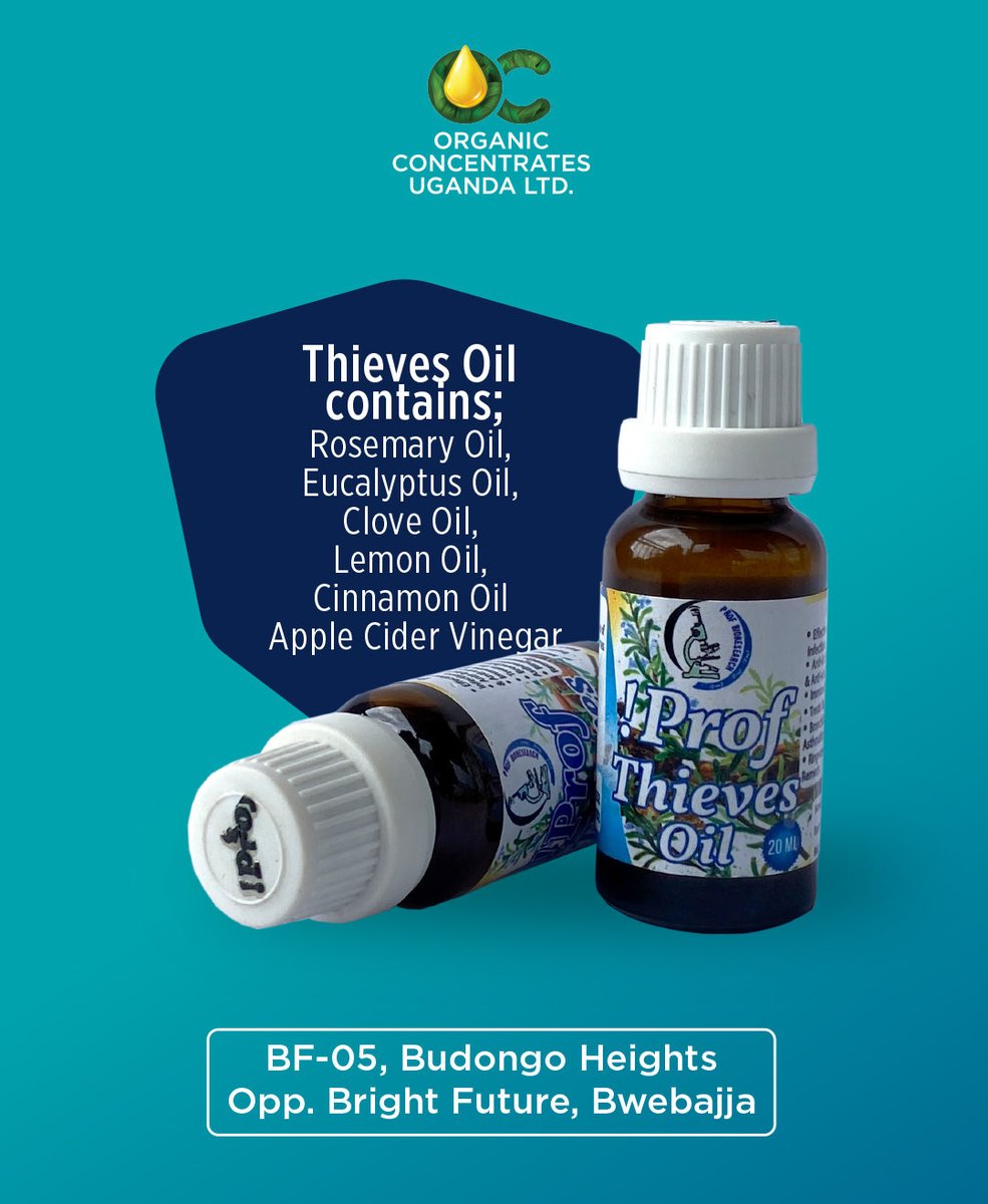 OCUganda's tweet photo. Boost your Immunity with the Legendary Thieves Oil. Now Available! https://t.co/WR9gUoH4WR