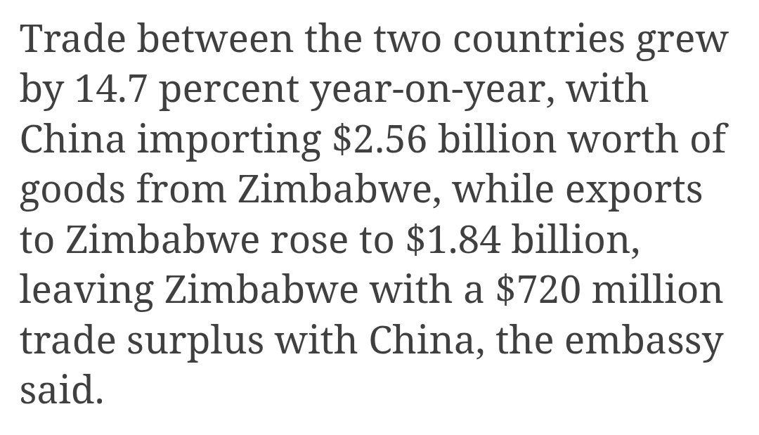 RambutanRed's tweet photo. Zimbabwe runs a trade surplus with China. The intellectual decline in the US is palpable. Sad. https://t.co/jUX42kvFnm