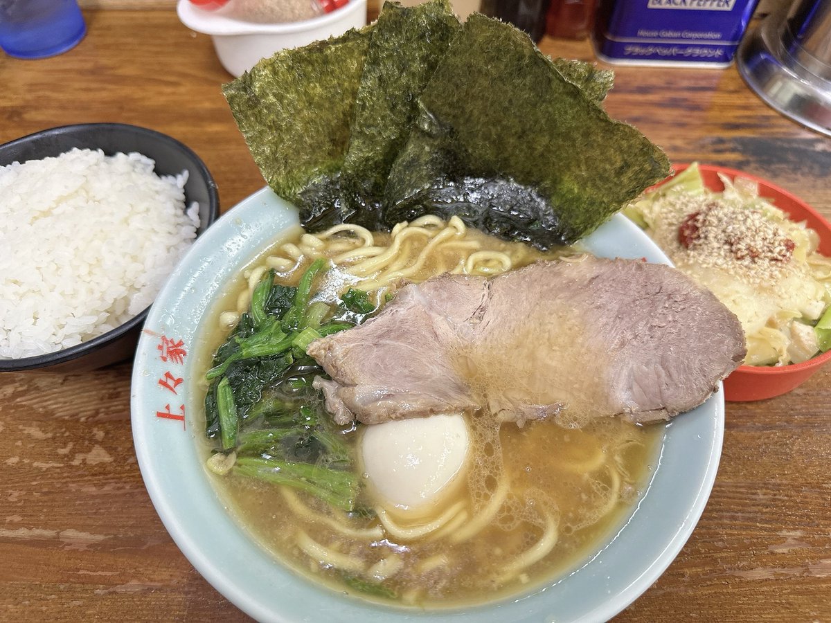 ORANGEBUS4's tweet photo. おいちいかわ🍜💕

#おいちいかわ
#上々家
#家系ラーメン
#横浜家系ラーメン
#東京都大田区 https://t.co/dTlsDW4CUl