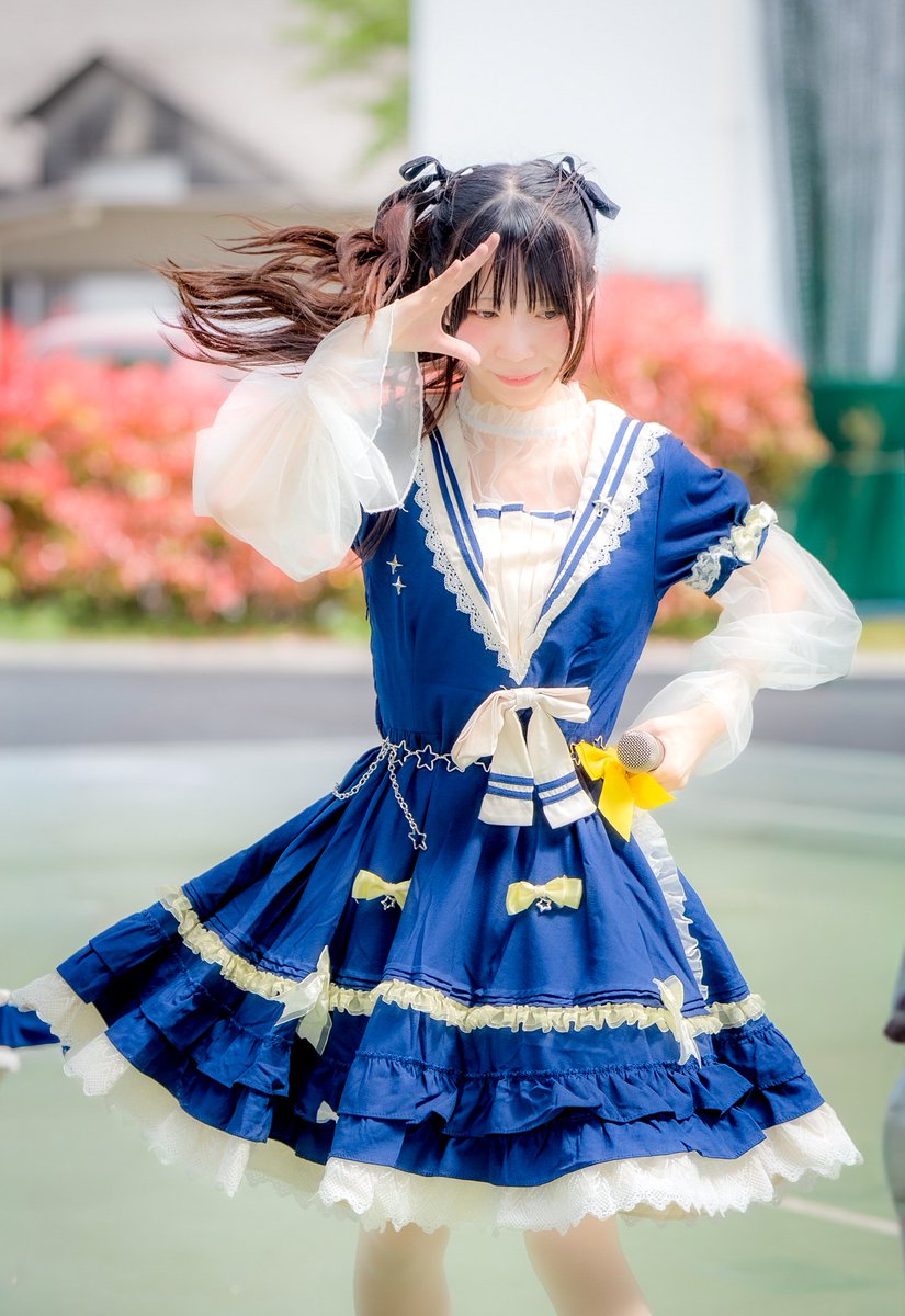 KMX80B6's tweet photo. 2026.4.19 プレア はるなちゃん① Route258 結成11周年記念ライブ IBUKIOROSHI @ 平田公園　
最近プレア星人による侵略を次々と受けている😵‍💫 次のIBUKIOROSHIははるなちゃん生誕祭もあり❣️😉✨ソロコーナーで侵略されちゃうのかなぁ⁉😣 警戒していこう❣️🤭🤗💓

#プレア
#まそそカメラ https://t.co/4Z5tkvUnxF