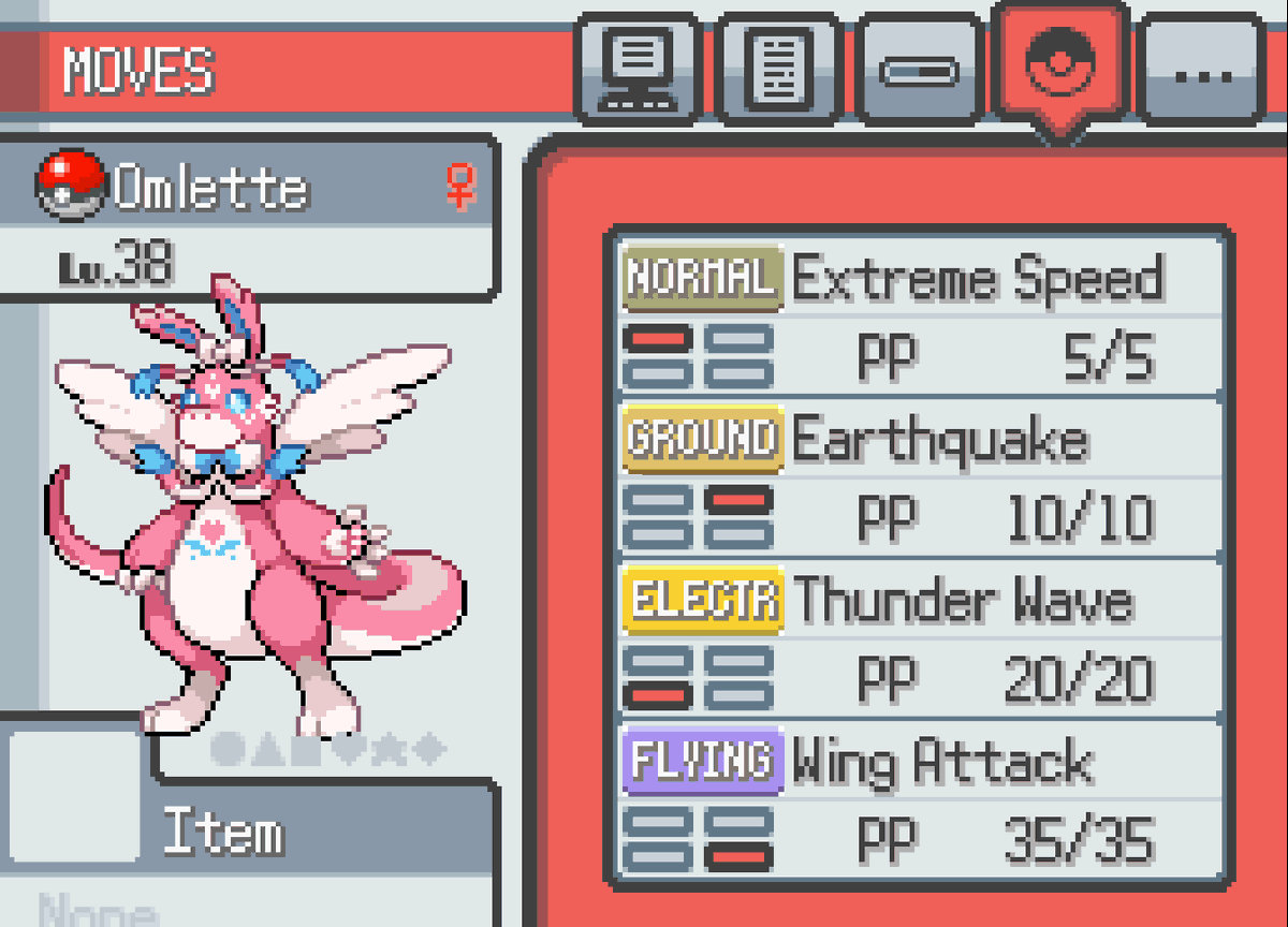 _Fluffybuns's tweet photo. Pixilate dragonite with extreme speed, yeah gg 🫡 https://t.co/dcD97L3qyw
