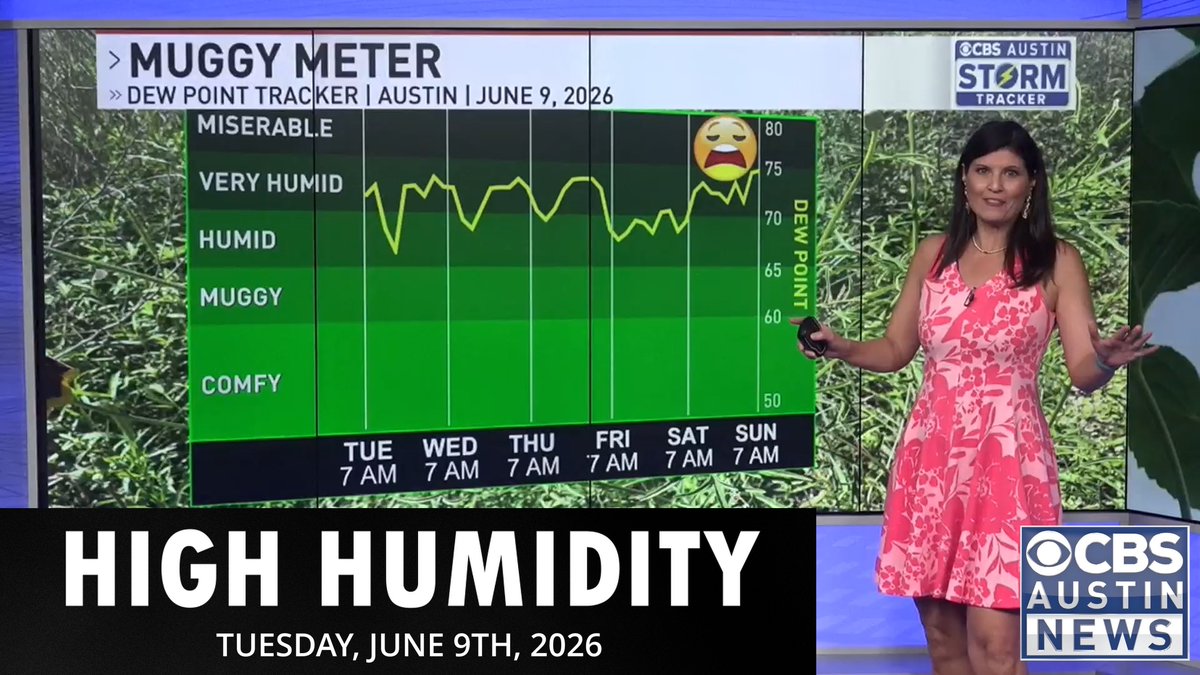 ChikageWeather's tweet photo. High Humidity. #ChiksClips - Tuesday, June 9th, 2026 https://t.co/joFJz0YnGv via @YouTube https://t.co/iqg5N6XHJC