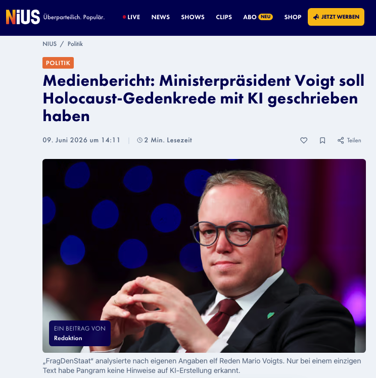 _taradiddle_'s tweet photo. Kann dieser Herr Voigt auch irgendetwas?

Abgesehen von merkwürdigen Fragen ob man Salz statt Zucker im Kaffee haben möchte. 

Quelle:
https://t.co/I8wHozVyHF https://t.co/q6rjtyWR56