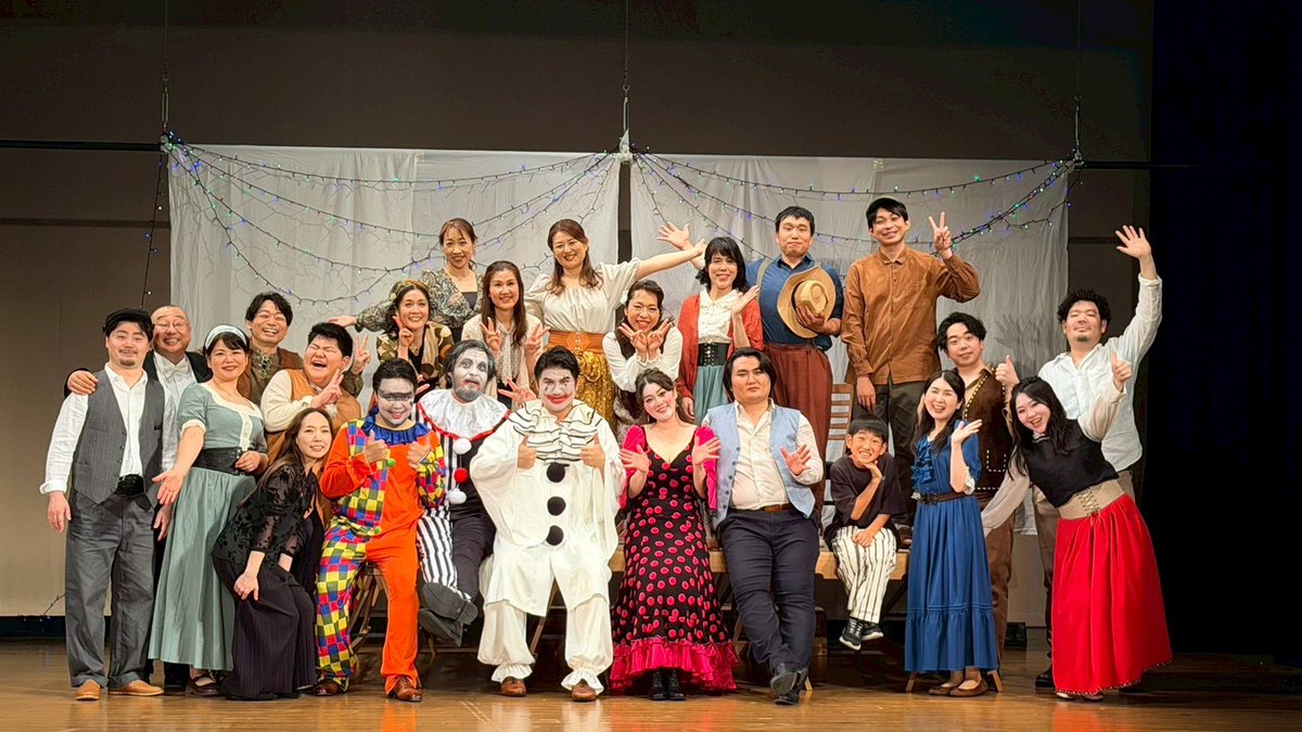 rin1119BB's tweet photo. 6/6.7 湯沢市湯沢町公民館
ガラコンサート&amp;《Pagliacci》
終演しました！
ほぼ満席！すごい。。
豪華出演者の皆様とご一緒でき、とても嬉しかったです。
また出来るといいなあ。 https://t.co/hjiD6al18m