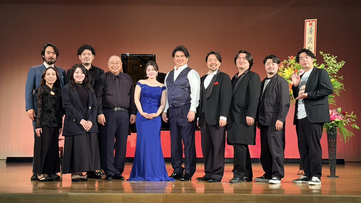 rin1119BB's tweet photo. 6/6.7 湯沢市湯沢町公民館
ガラコンサート&amp;《Pagliacci》
終演しました！
ほぼ満席！すごい。。
豪華出演者の皆様とご一緒でき、とても嬉しかったです。
また出来るといいなあ。 https://t.co/hjiD6al18m