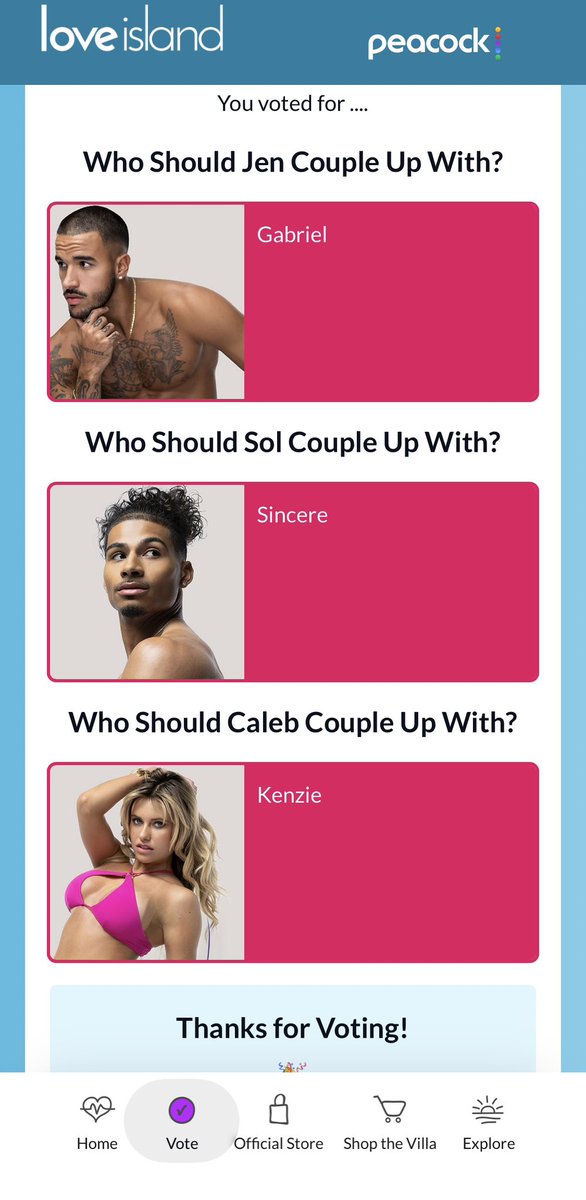 KwonnyLeo's tweet photo. I’ve done my civic duty.. vote blue! #LoveIslandUSA https://t.co/RVMEPSG4CQ