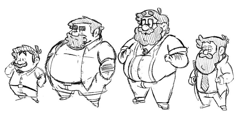 JerrysArtShack's tweet photo. Drew da guys again! I will do fully colored drawings soon! I already have their shirt colors, been for a while 😭 https://t.co/VcQTs5aO7f
