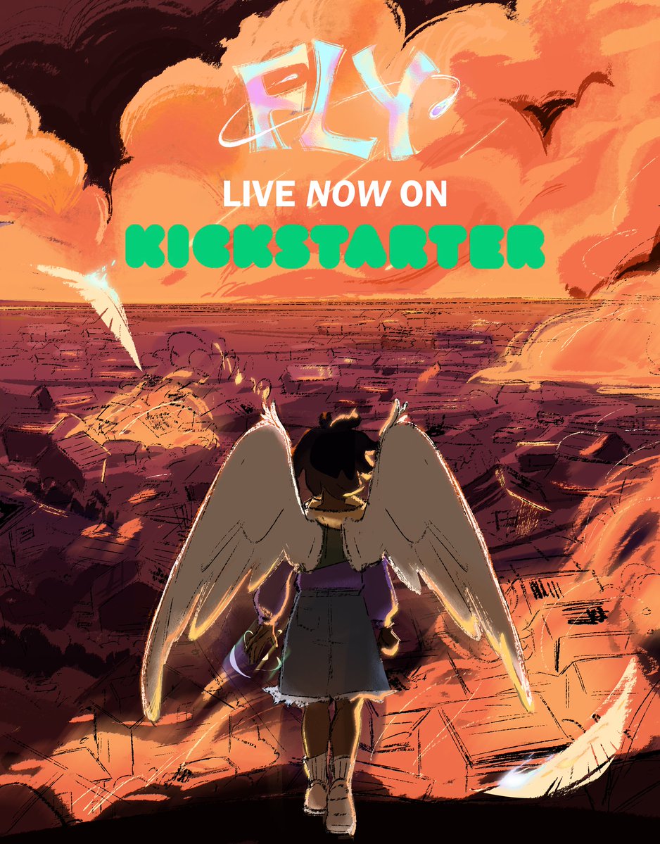 jay_rayart's tweet photo. Day 2! Let's keep the wind beneath our wings flowing. Back FLY, A Black, Queer, and Magical Coming of Age story on Kickstarter Today!

https://t.co/sH3NOlTNyS https://t.co/aJkme2s0yq