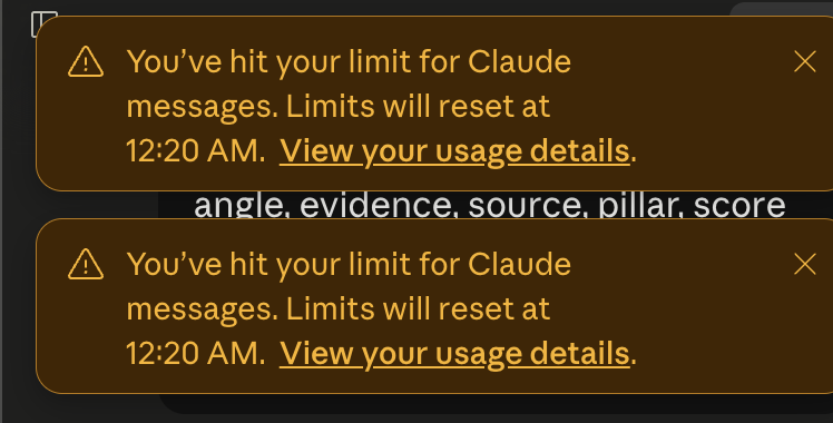 glark0x's tweet photo. I hit my limits thank you Fable 5 https://t.co/tW9STxE0Wr