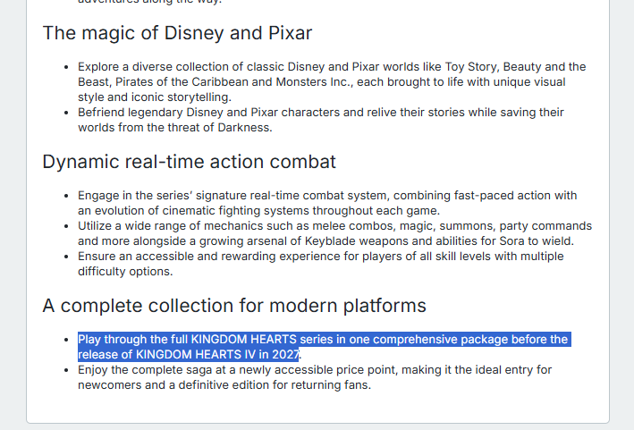 Wario64's tweet photo. Rumor: Australian retailers say Kingdom Hearts IV releases in 2027 for KH 1-3 description:

"Play through the full KINGDOM HEARTS series in one comprehensive package before the release of KINGDOM HEARTS IV in 2027"

Listed at JB Hi-Fi and EBgames

https://t.co/r0vIfcXwgS https://t.co/vzJrQXWDl0