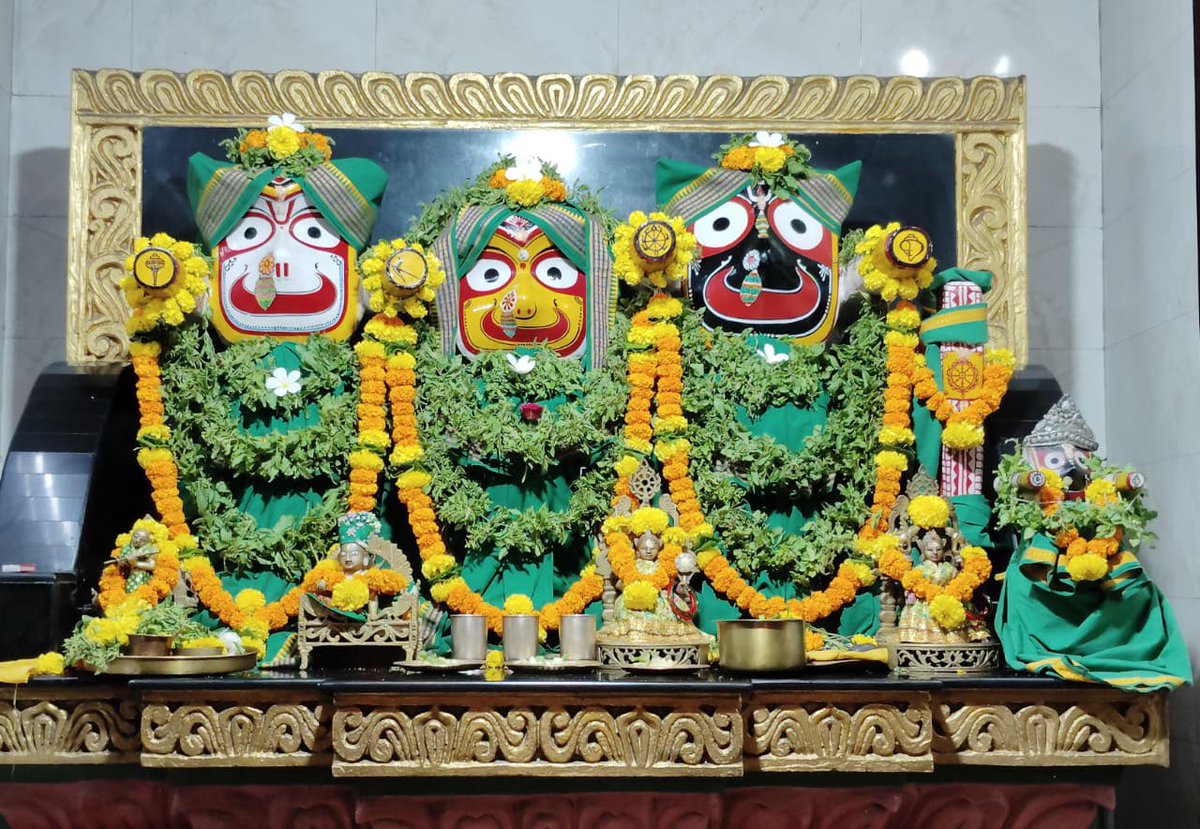 SHREEJAGANNATH3's tweet photo. Today’s Darshan 10.06.2026 (Wednesday)

ଆମ ଠାକୁରଙ୍କ ଆଜିର ଦର୍ଶନ 🙏
🙏 ଜୟ ଶ୍ରୀ ଜଗନ୍ନାଥ 🙏

#jagannath https://t.co/YLkA7ugg0K
