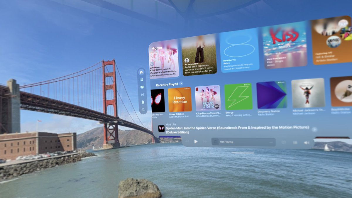 gbmksquare's tweet photo. Panorama photos to Spatial environment is cool! #visionpro https://t.co/Wm48jETkJU
