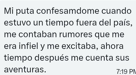 cuckoldmensaje2's tweet photo. 1. LOS CUERNOS SON EL MEJOR AFRODISÍACO DEL PLANETA!! 🔥

Este hombre estuvo viviendo un buen tiempo fuera de su país por motivos laborales, en ese tiempo, amigos y familiares le decían que muy probablemente su pareja estaba con otros... Esos rumores terminaron siendo reales... https://t.co/Py2wV1VFDo