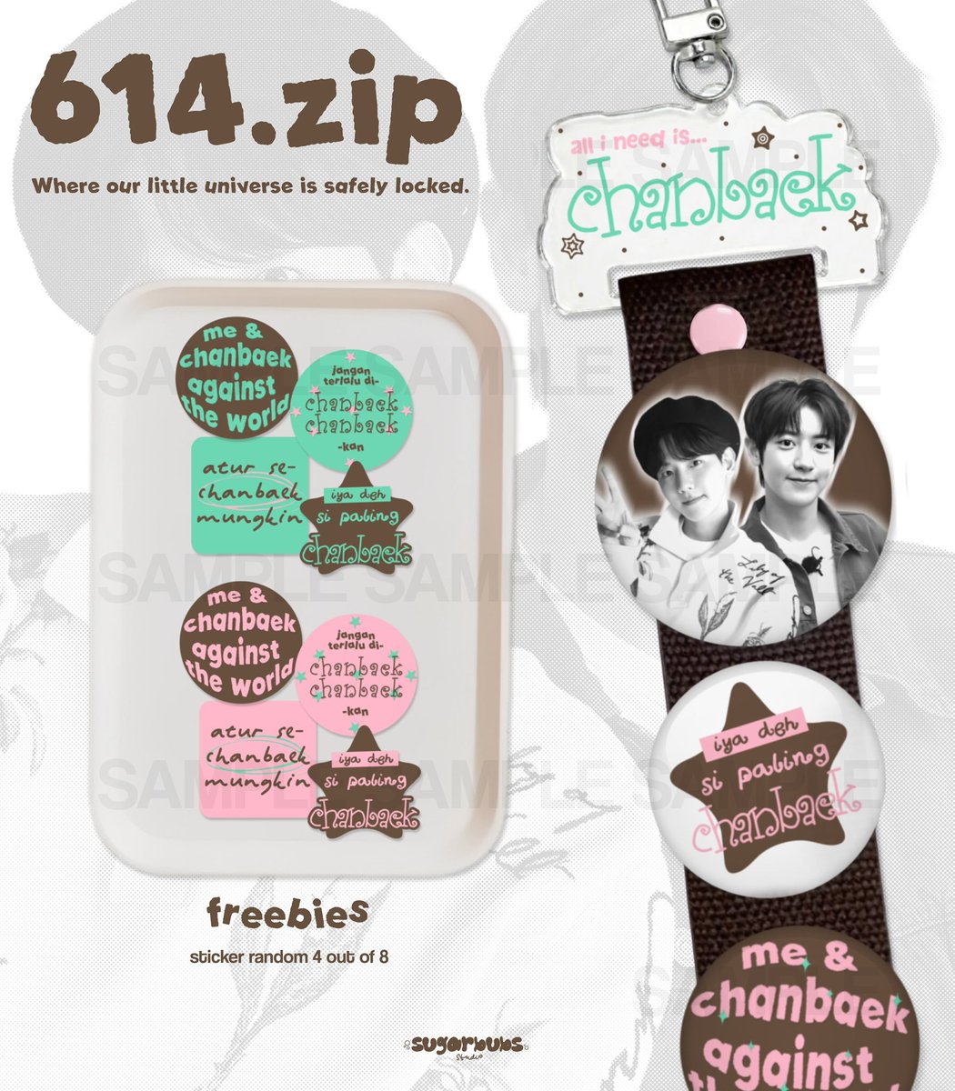 cb614shop's tweet photo. ✧ #cb614sells ✧

WTS/LFB/PH G.O. 
#CHANBAEK DAY SPECIAL KIT BY sugarbubstudio (@ttalgiverse) [‼️ FAST PO ‼️]
 
🍒 DETAILS:
- includes 1 large pin and 2 small pins of your choice!
- see pictures for additional details

🍓 PRICES:
- Keychain = ₱230 + ISF
- Large Pin (Add-on) = ₱30 + ISF
- Small Pin (Add-on) = ₱20 + ISF

🍒 DOP: 50% DP ; rembal on or before July 1
🍓 DOO: June 12 @ 6PM
🍒 SFETA (via EMS) ; ISF once onhand

‼️ DM to order ‼️