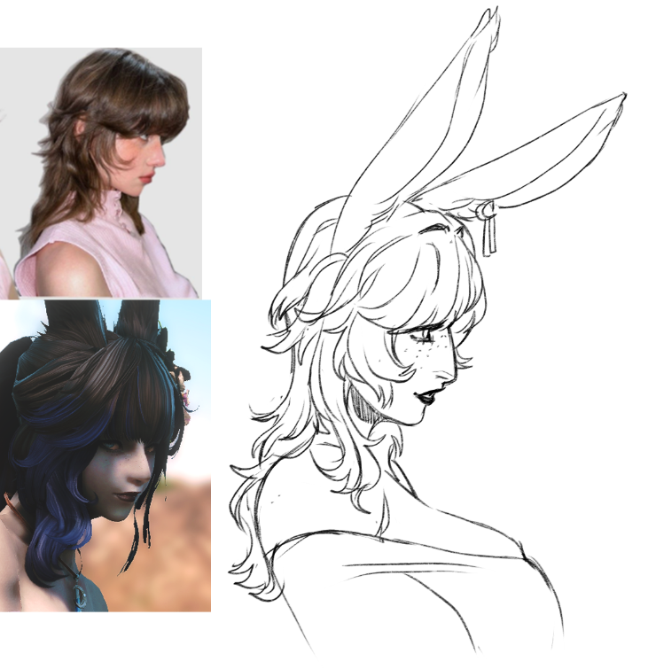 necromosss's tweet photo. trying out hairstyles https://t.co/eLXEJKQMjP