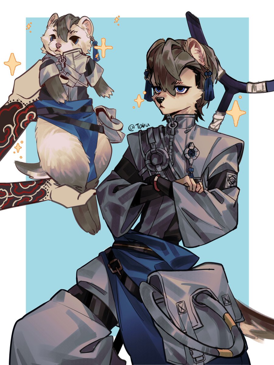 t4ku19's tweet photo. 雪貂znk https://t.co/4gZnDtNYgt